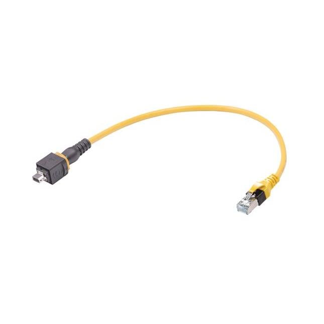 HARTING 33483447804050 ix Industrial® Clavija de conexión IX para RJ45, 8p8c macho 16.40' (5.00m)