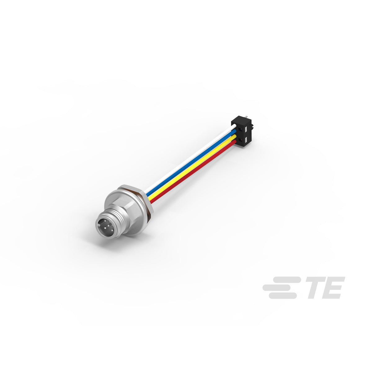 TE Connectivity AMP Connectors 1-2823590-1 M12 Circular 05 pos macho a rectangular de 05 pos hembra 0.26' (80.0mm)