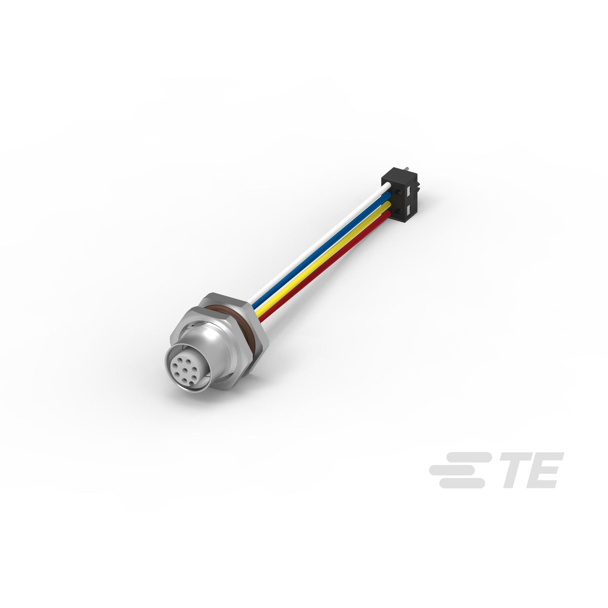 TE Connectivity AMP Connectors 1-2823590-8 M12 Circular 08 pos macho a rectangular 08 pos hembra 0.26' (80.0mm)
