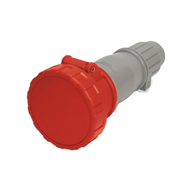 Scame 430C7W Pin & Sleeve Pin y manguito (3P4W) Receptáculo, enchufes hembra 30A 480VCA, 3 fase