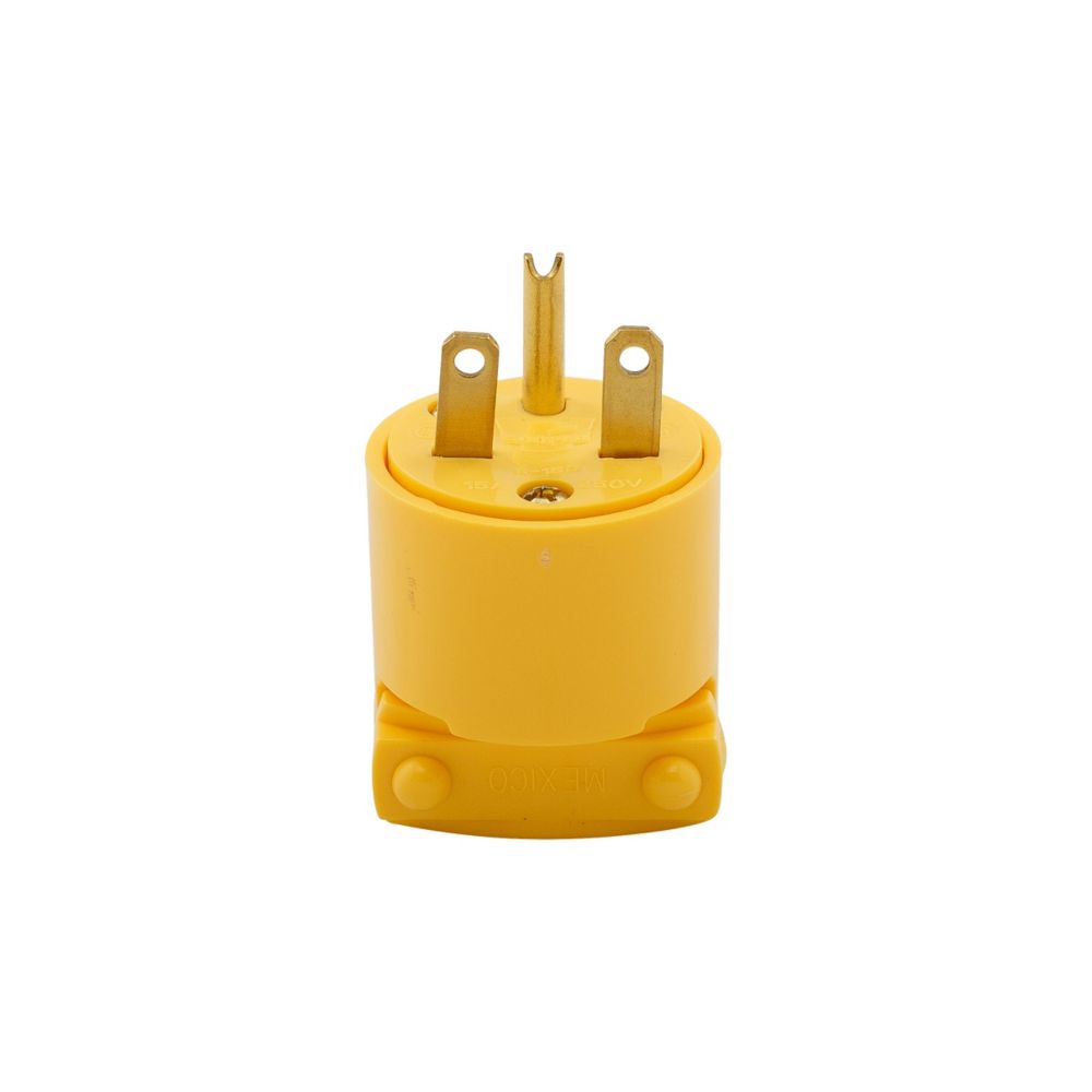 Eaton Wiring Devices 4866-BOX - NEMA 6-15P Clavija de conexión, hojas macho 15A 250VCA