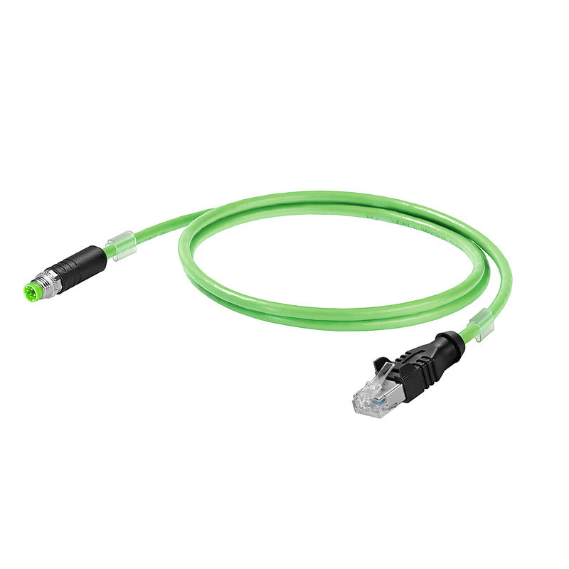 Weidmüller 2706250200 - Circular de 04 pos macho a RJ45, 8p4c 65.62' (20.00m)