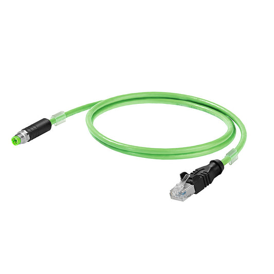 Weidmüller 2706250200 - Circular de 04 pos macho a RJ45, 8p4c 65.62' (20.00m)