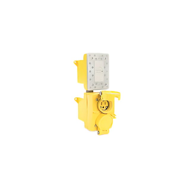 Molex 1301550091 Watertite 130155 NEMA 5-20R Receptáculo, enchufes hembra 20A 125V