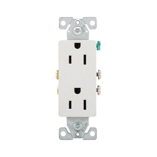 Eaton Wiring Devices 1107W - NEMA 5-15R Receptáculo, enchufes hembra 15A 125VCA
