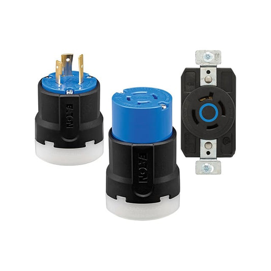 Eaton Wiring Devices AHCL620P - NEMA L6-20P Clavija de conexión, hojas macho 20A 250VCA