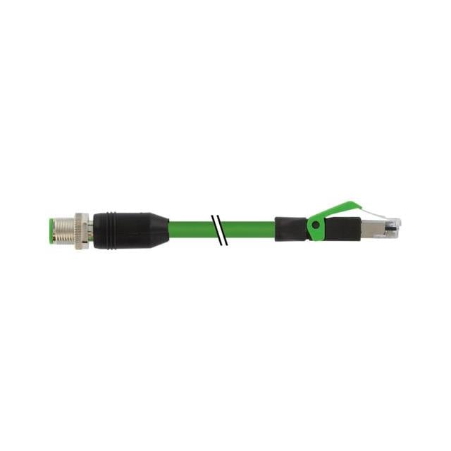 Murrelektronik, Inc 7000-51101-7900500 - Circular de 08 pos macho a RJ45, 8p8c 16.40' (5.00m)
