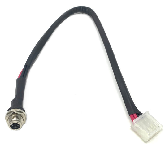 GlobTek, Inc. 722ASH10150M3MLX4(R) - Conector tipo barril - 2.0mm DI, 5.5mm DE a toma rectangular de 04 pos 0.98' (300.0mm)