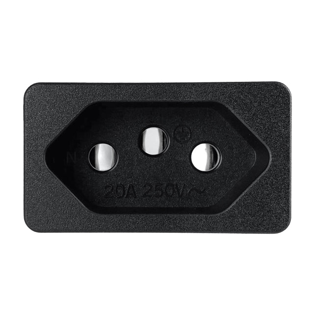 Qualtek 741W-J/02 741W NBR 14136 Receptáculo, enchufes hembra - -