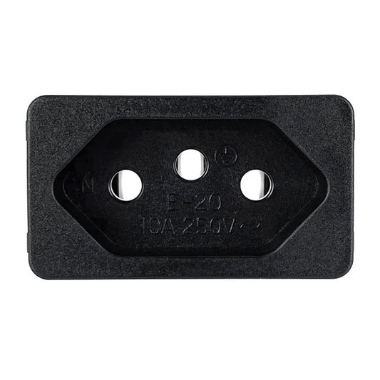 Qualtek 741W-J/01 741W NBR 14136 Receptáculo, enchufes hembra - -