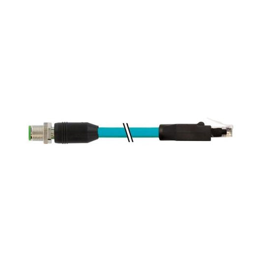 Murrelektronik, Inc 7700-48521-S4W0300 - Circular de 04 pos macho a RJ45, 8p4c 9.84' (3.00m)