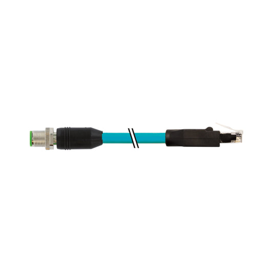 Murrelektronik, Inc 7700-51101-S4X1000 - Circular de 08 pos macho a RJ45, 8p8c 32.81' (10.00m)