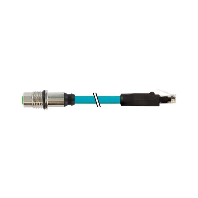 Murrelektronik, Inc 7700-51551-S4X0100 - Circular, hembra y de 08 pos a RJ45, 8p8c 3.28' (1.00m)