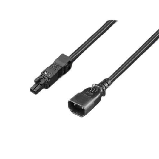 Rittal 7859020 - Toma rectangular de 02 pos a IEC 320-C18 6.56' (2.00m)