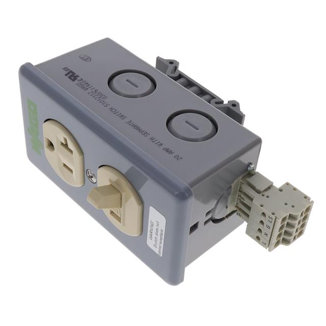 WAGO Corporation 8002-025/K050-0613/000-7200 8002 - Receptáculo, enchufes hembra 20A -