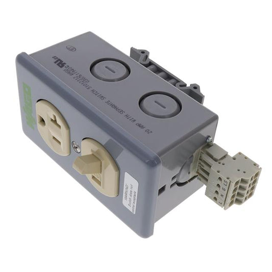 WAGO Corporation 8002-025/K050-0613/000-7200 8002 - Receptáculo, enchufes hembra 20A -