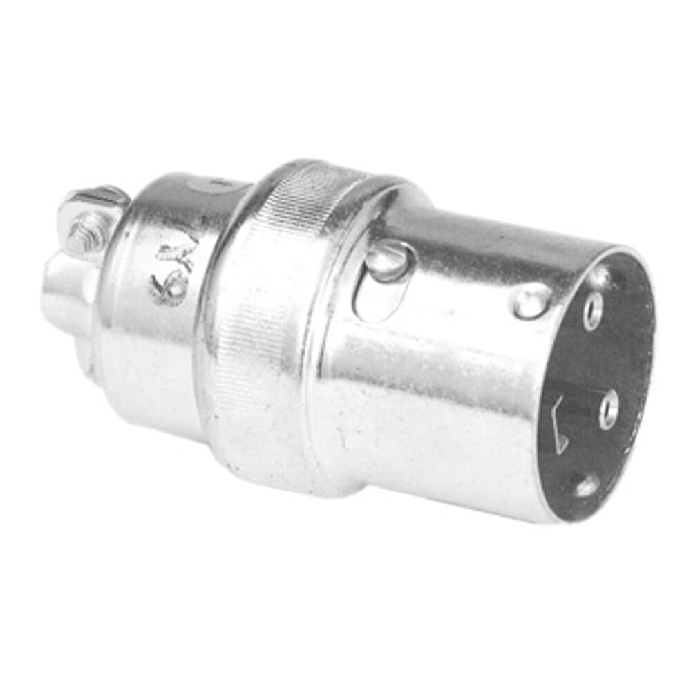 ABB Electrification (Thomas and Betts) 8015 - Pin y manguito (2P3W) Clavija de conexión, clavijas macho 30A 600VCA