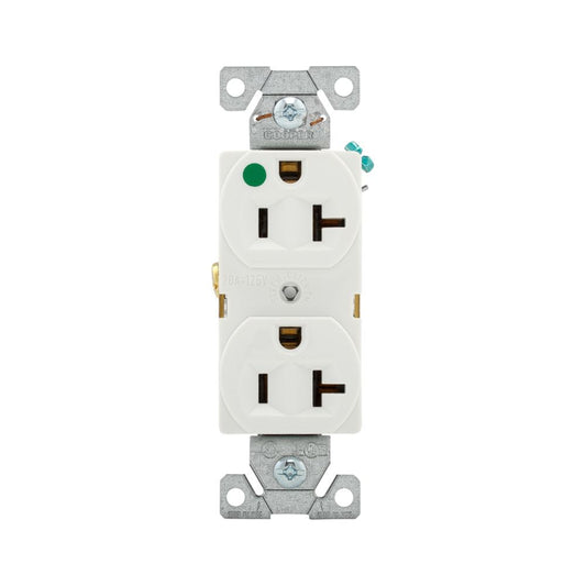 Eaton Wiring Devices 8300W 8300 NEMA 5-20R Receptáculo, enchufes hembra 20A 125VCA