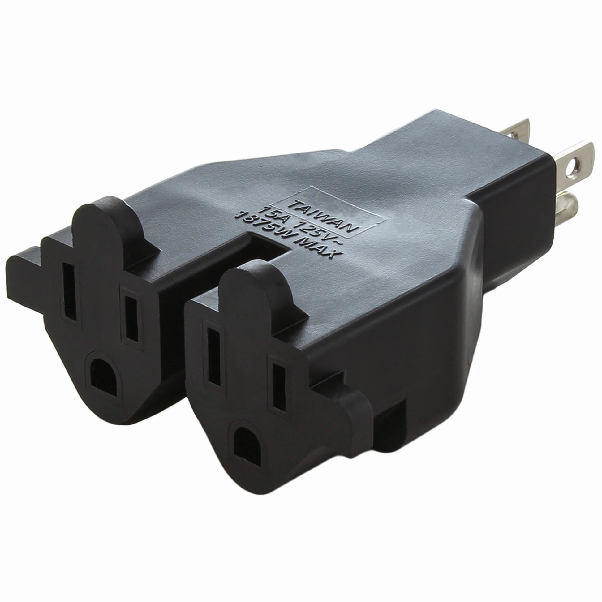 AC WORKS® ADV104 - NEMA 5-15P, NEMA 5-15R Enchufe, Hojas Macho ; Receptáculo, Tomas Hembra 15A 125V