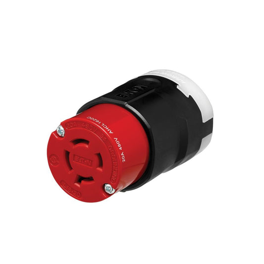 Eaton Wiring Devices AHCL1620C - NEMA L16-20C Receptáculo, enchufes hembra 20A 480VCA, 3 fase