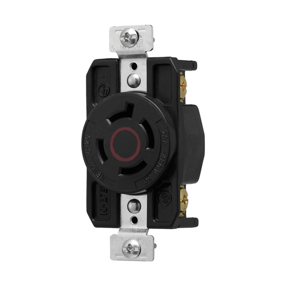 Eaton Wiring Devices AHCL1620R - NEMA L16-20R Receptáculo, enchufes hembra 20A 480VCA, 3 fase