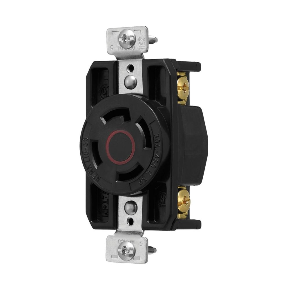 Eaton Wiring Devices AHCL1630R - NEMA L16-30R Receptáculo, enchufes hembra 30A 480VCA, 3 fase