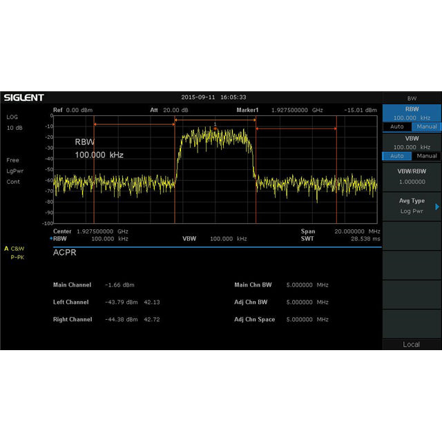 Siglent Technologies NA, Inc. SSA3000XR-AMK - Analizador de espectros Kit de medición avanzada
