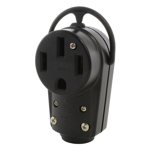 AC WORKS® AS1450R - NEMA 14-50R Clavija de conexión, enchufes hembra 50A 125/250V