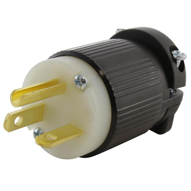 AC Connectors AS620P AC WORKS® NEMA 6-20P Clavija de conexión, hojas macho 20A 250V