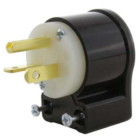 AC Connectors ASE520P AC WORKS® NEMA 5-20P Clavija de conexión, hojas macho 20A 125V
