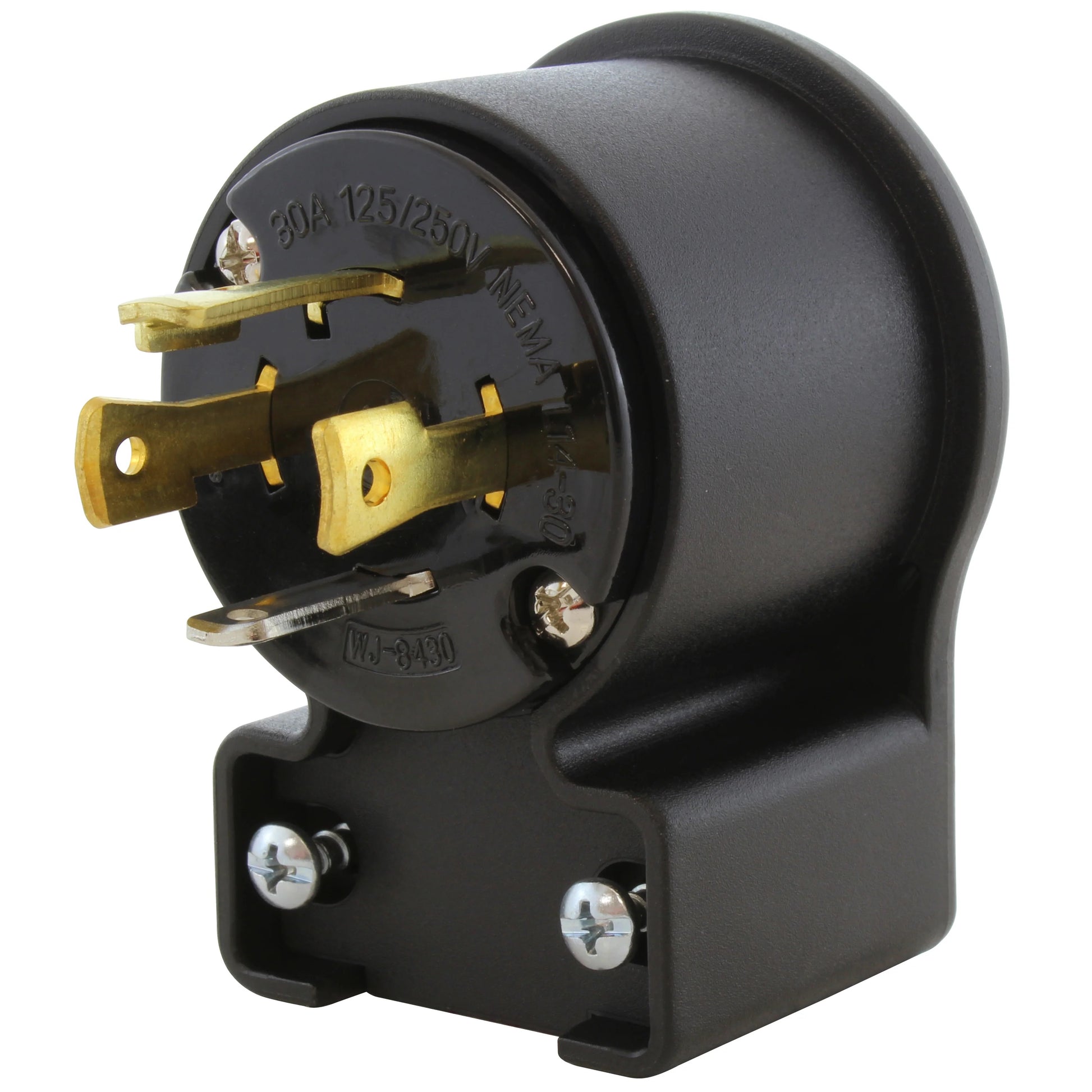 AC Connectors ASEL1430P AC WORKS® NEMA L14-30P Clavija de conexión, hojas macho 30A 125/250V