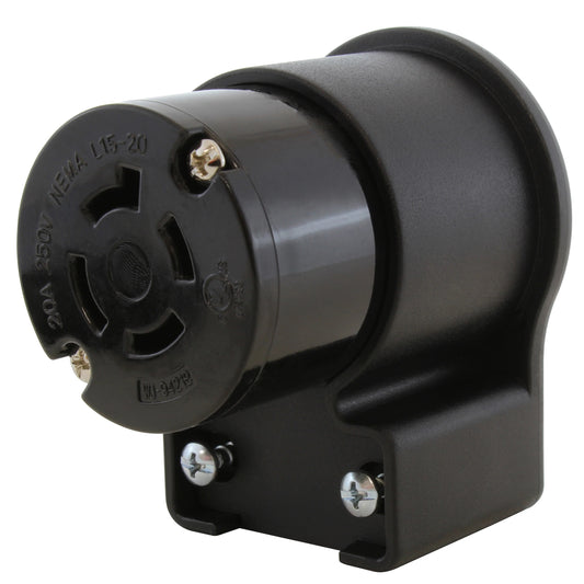 AC Connectors ASEL1520R AC WORKS® NEMA L15-20R Clavija de conexión, enchufes hembra 20A 250V, Trifásico