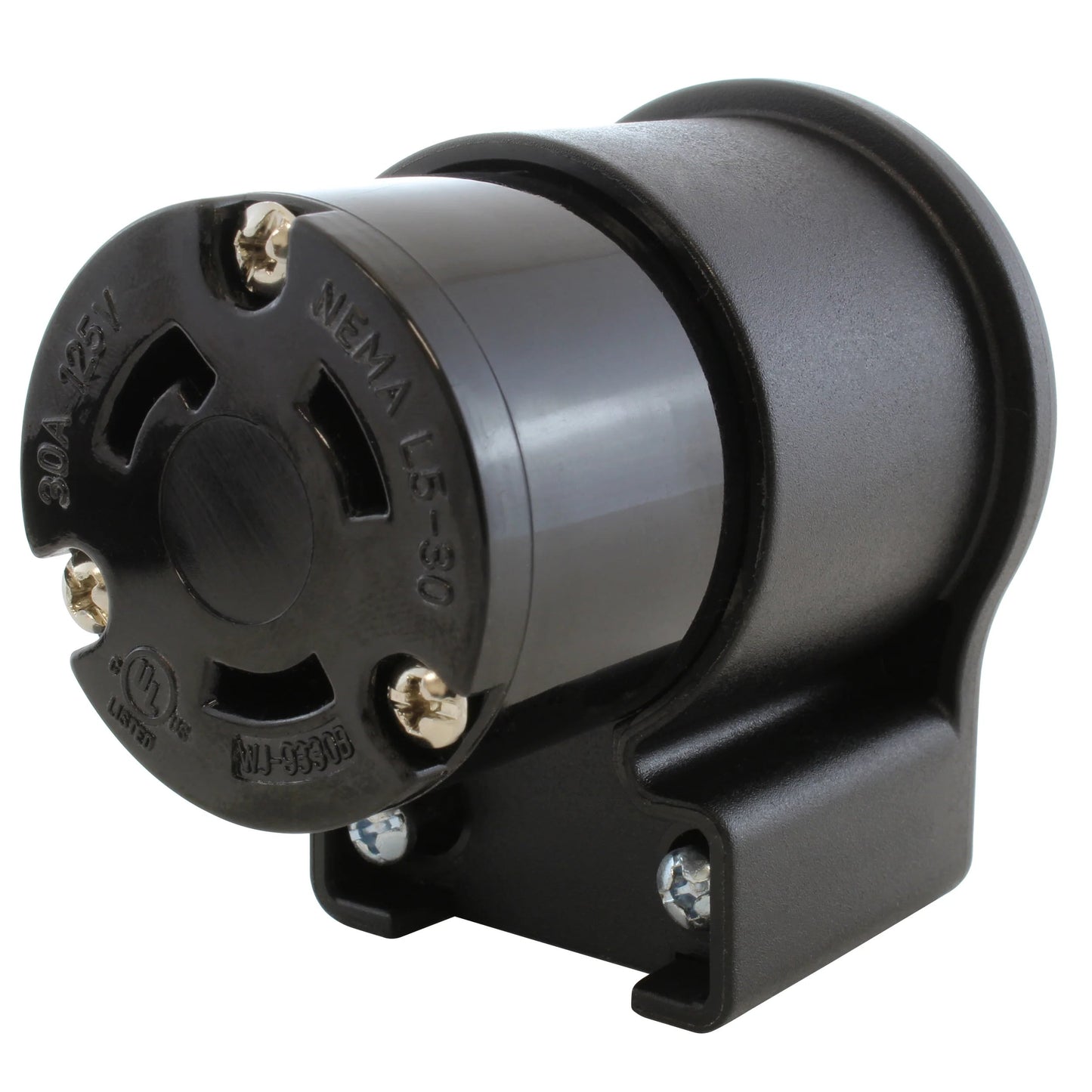 AC WORKS® ASEL530R - NEMA L5-30R Clavija de conexión, enchufes hembra 30A 125V