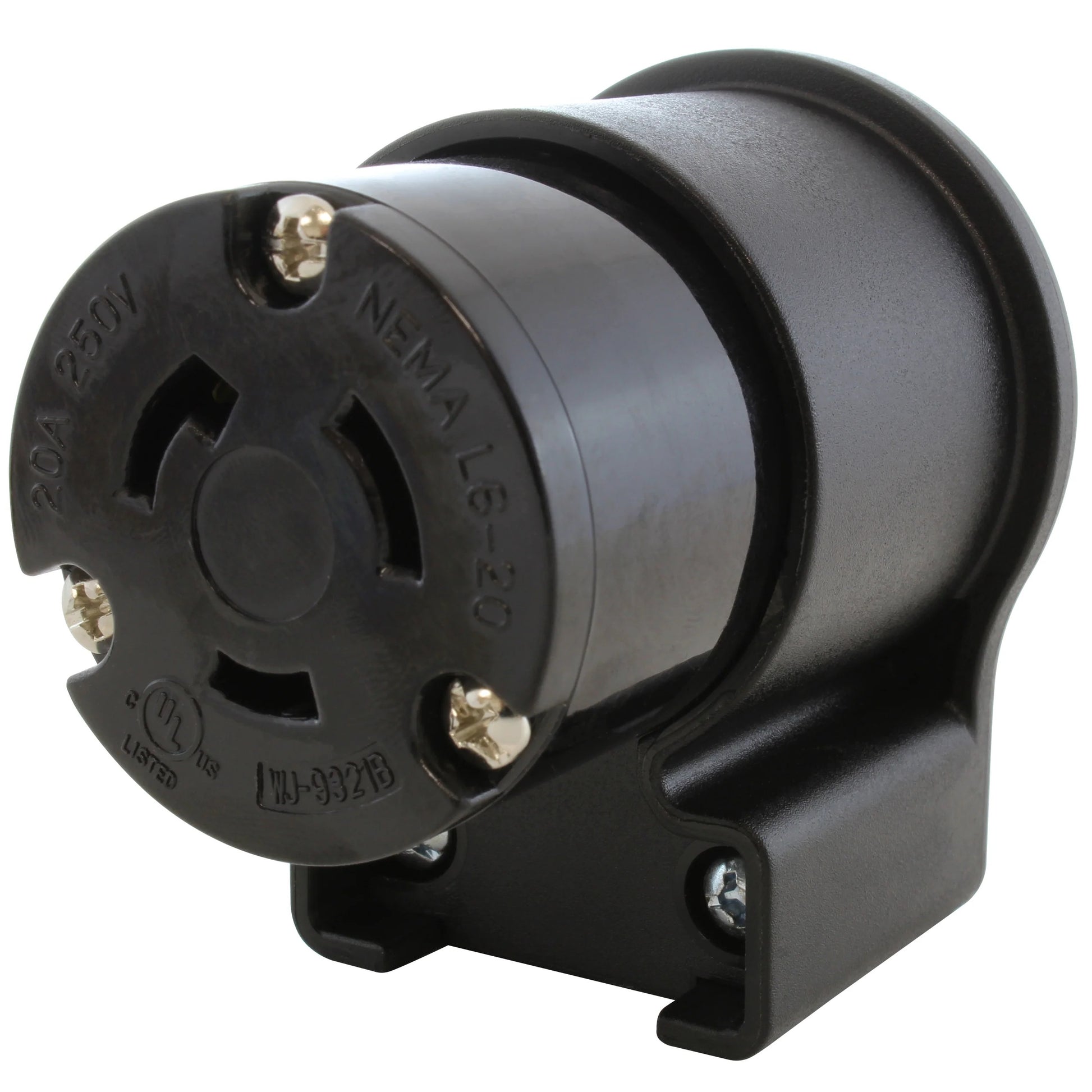 AC WORKS® ASEL620R - NEMA L6-20R Clavija de conexión, enchufes hembra 20A 250V