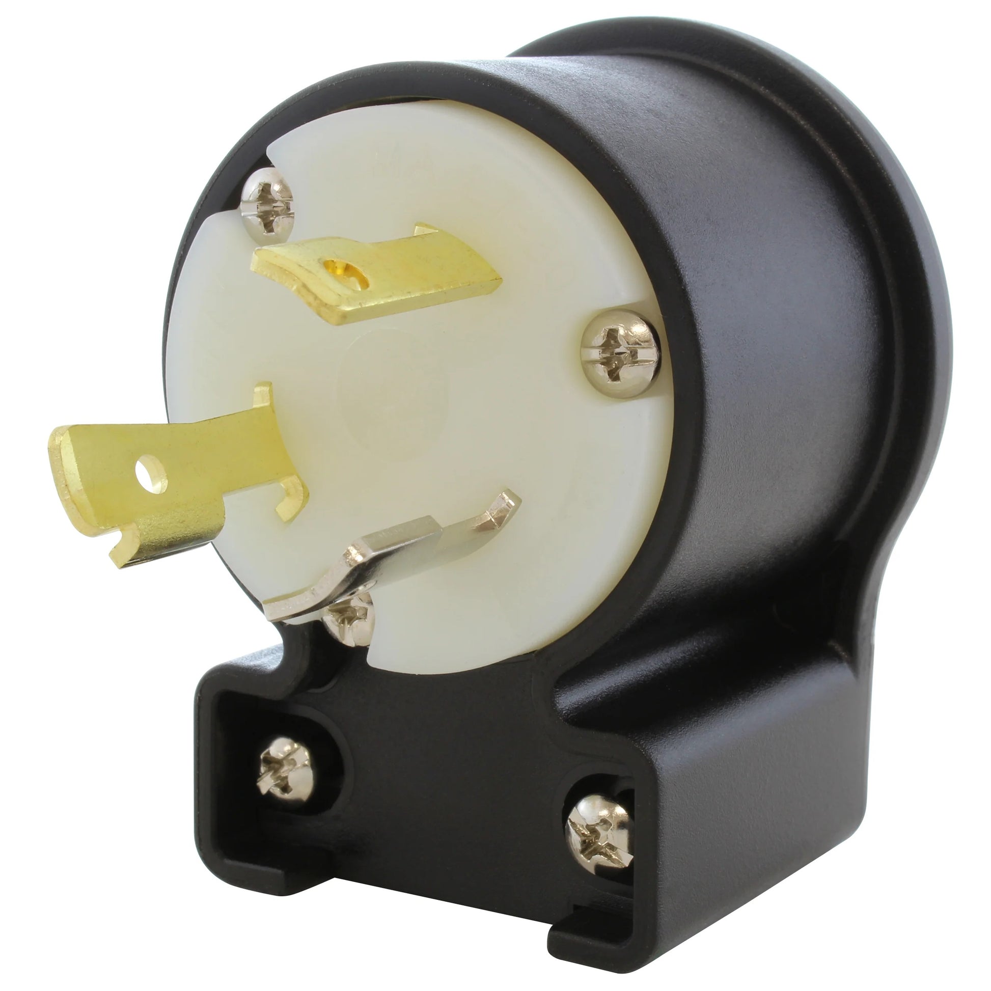 AC WORKS® ASEL730P - NEMA L7-30P Clavija de conexión, hojas macho 30A 277V
