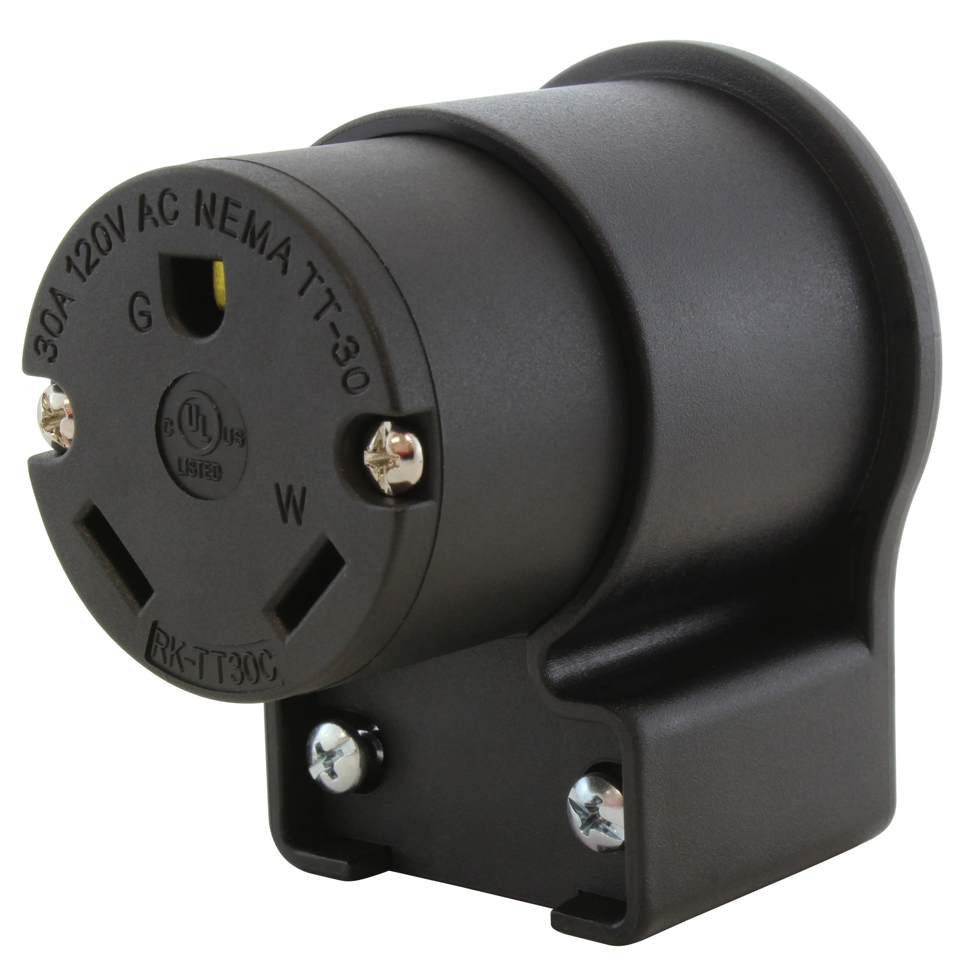 AC Connectors ASETT30R AC WORKS® NEMA TT-30R Clavija de conexión, enchufes hembra 30A 125V