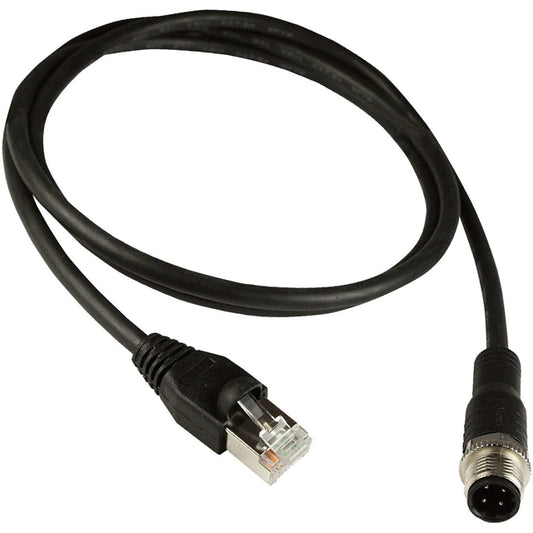 ASI-Automation Systems Interconnect ASI-M12-RJ45-11105 - Circular de 04 pos macho a RJ45, 8p4c 16.40' (5.00m)