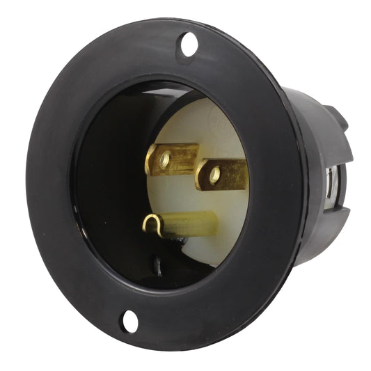 AC Connectors ASIN515P AC WORKS® NEMA 5-15P Clavija de conexión, hojas macho 15A 125V