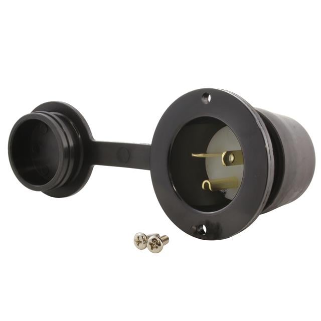 AC Connectors ASIN620P-WC AC WORKS® NEMA 6-20P Clavija de conexión, hojas macho 20A 250V