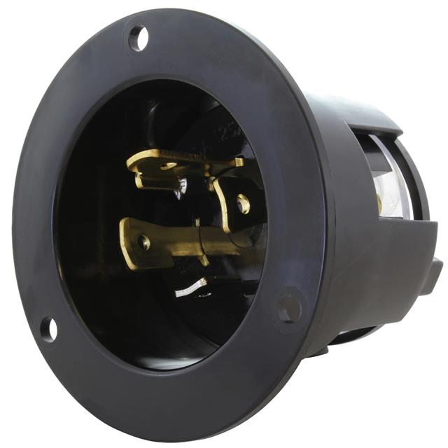AC Connectors ASINL1430P AC WORKS® NEMA L14-30P Clavija de conexión, hojas macho 30A 125/250VCA