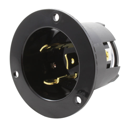 AC Connectors ASINL630P AC WORKS® NEMA L6-30P Clavija de conexión, hojas macho 30A 250V