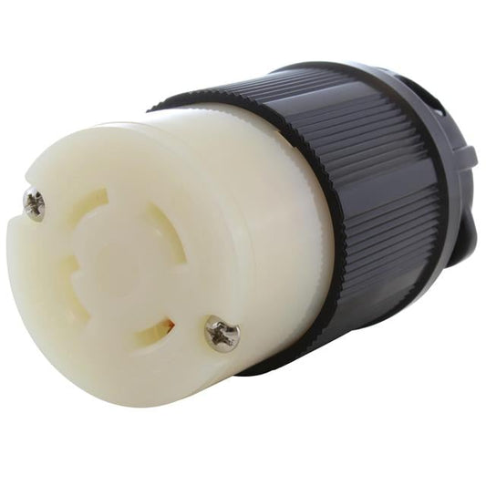 AC Connectors ASL1630R-BK AC WORKS® NEMA L16-30R Clavija de conexión, enchufes hembra 30A 480VCA, 3 fase