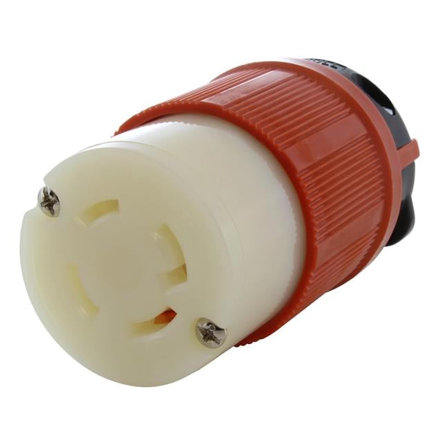 AC Connectors ASL1630R AC WORKS® NEMA L16-30R Clavija de conexión, enchufes hembra 30A 480VCA, 3 fase