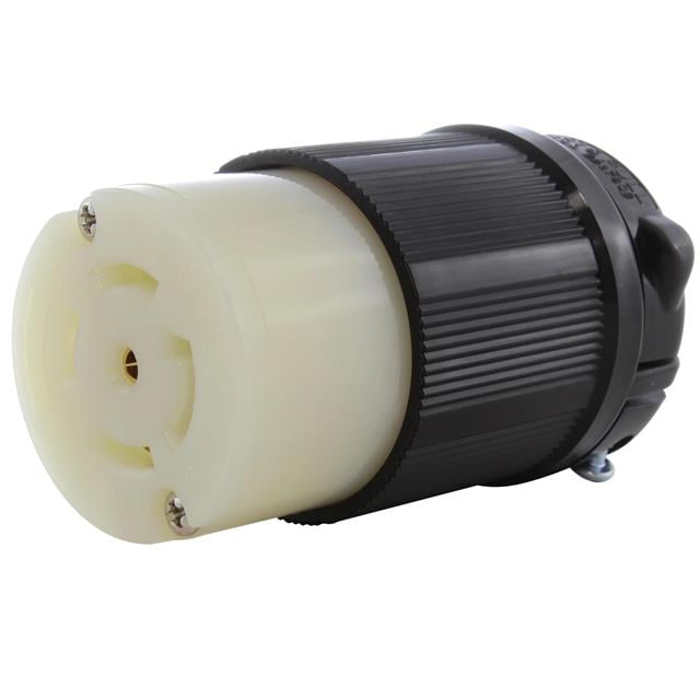 AC Connectors ASL2130R-BK AC WORKS® NEMA L21-30R Clavija de conexión, enchufes hembra 30A 120/208VCA