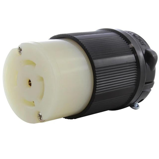 AC Connectors ASL2130R-BK AC WORKS® NEMA L21-30R Clavija de conexión, enchufes hembra 30A 120/208VCA