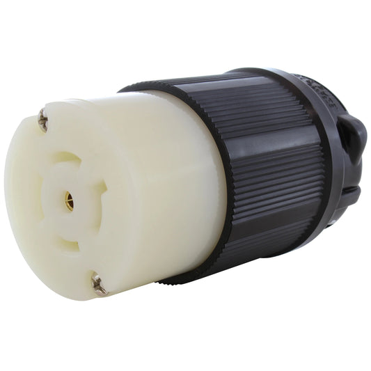 AC WORKS® ASL2220R-BK * NEMA L22-20R Clavija de conexión, enchufes hembra 20A 277/480VCA, 3 fase