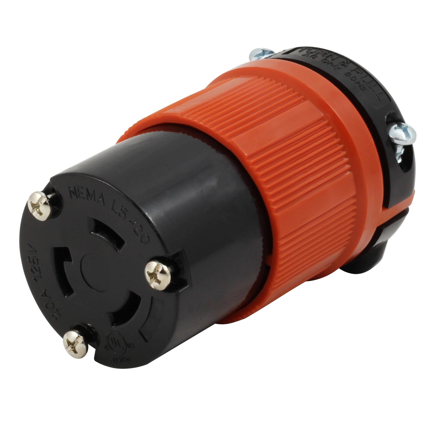 AC Connectors ASL520R AC WORKS® NEMA L5-20R Receptáculo, toma hembra 20A 125V