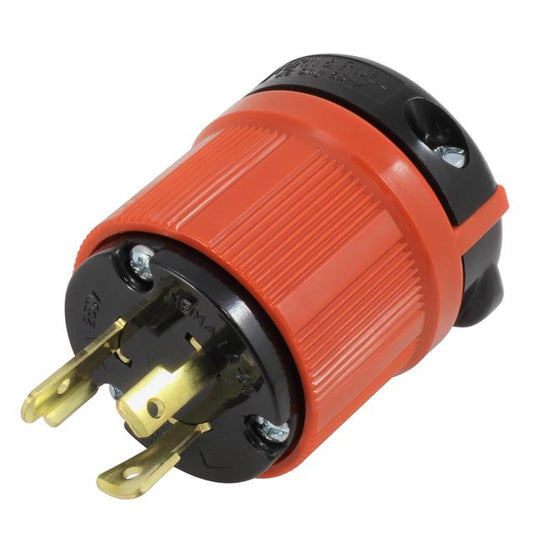 AC Connectors ASL620P AC WORKS® NEMA L6-20P Clavija de conexión, hojas macho 20A 250V