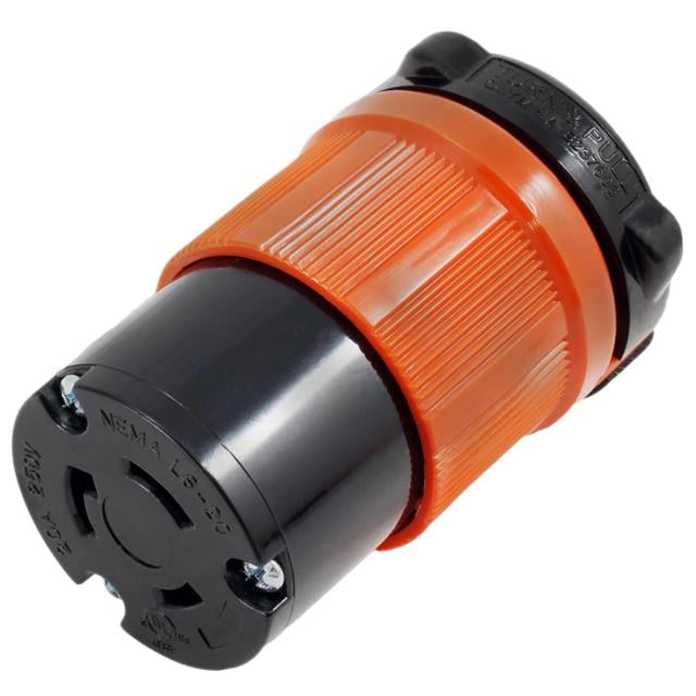 AC Connectors ASL620R AC WORKS® NEMA L6-20R Clavija de conexión, enchufes hembra 20A 250V