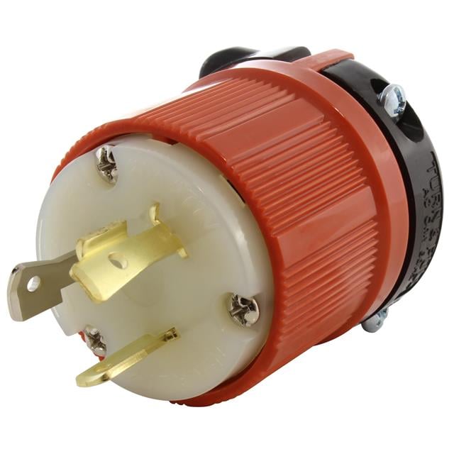 AC Connectors ASL720P AC WORKS® NEMA L7-20P Clavija de conexión, hojas macho 20A 277VCA